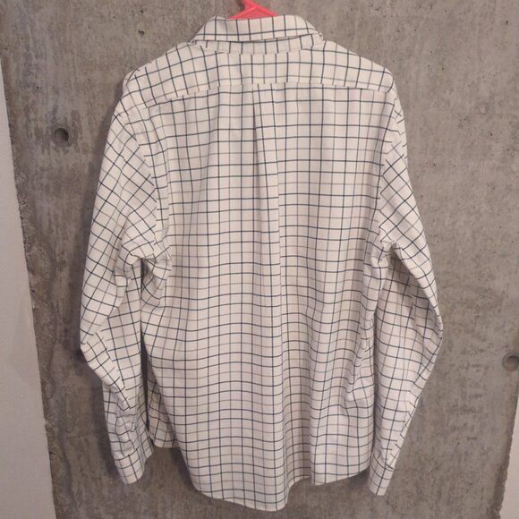 Brooks Brothers Mens Large White Long Sleeve Button Down Shirt Supima Regent - Picture 2 of 9